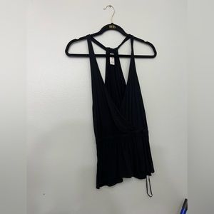 S Free People NWT black tank